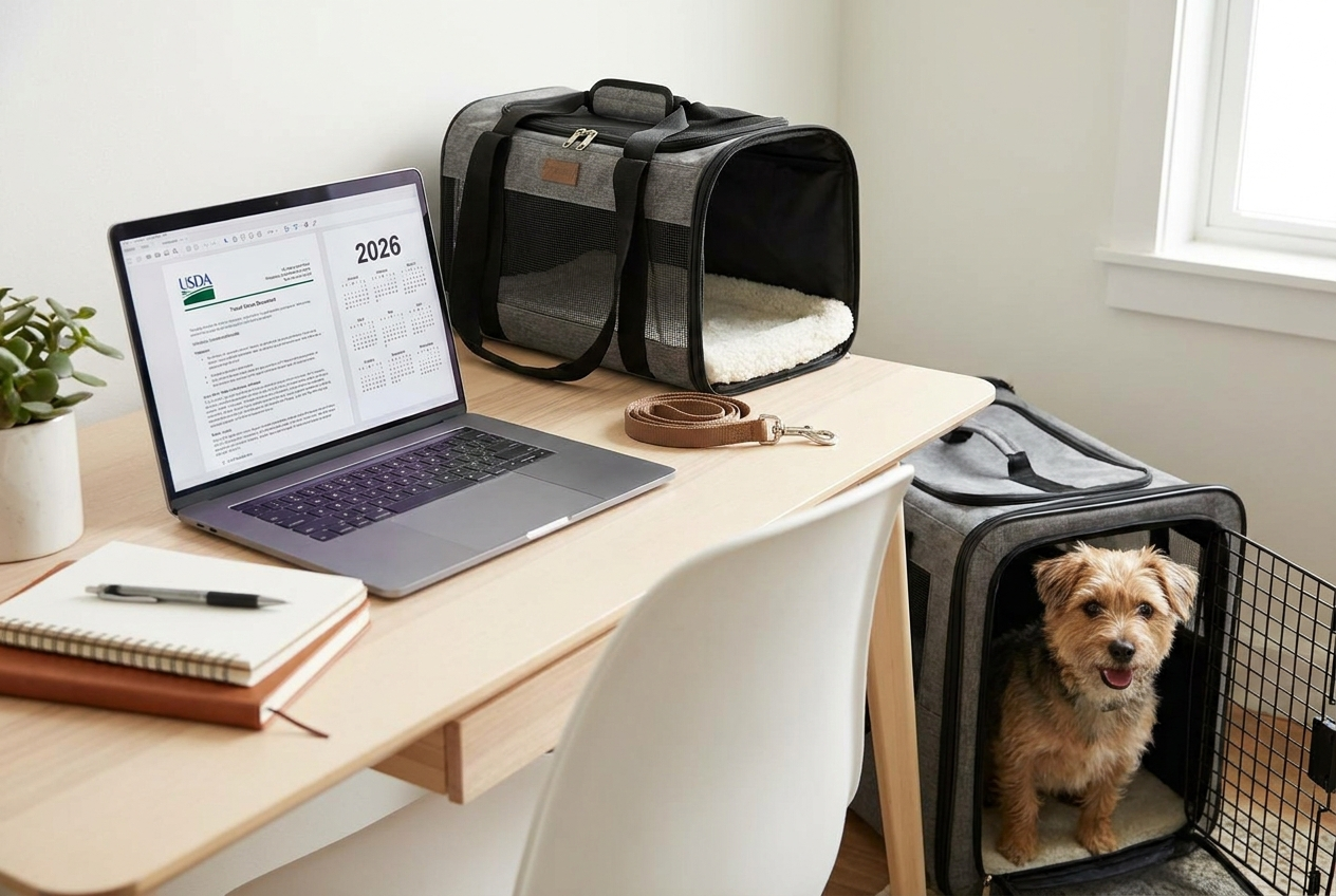 USDA APHIS Pet Travel Requirements 2026 Guide