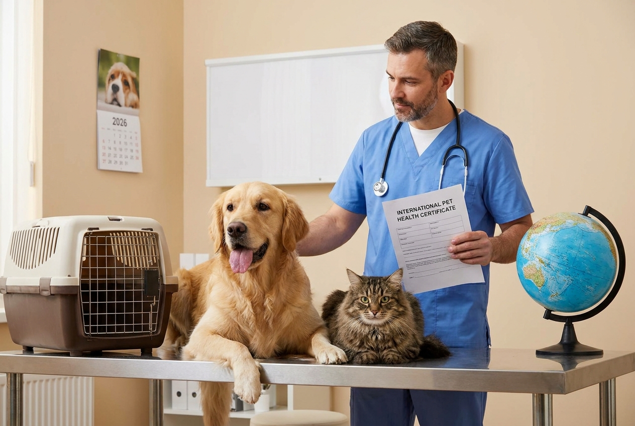 Pet Health Certificate for Travel 2026 Guide