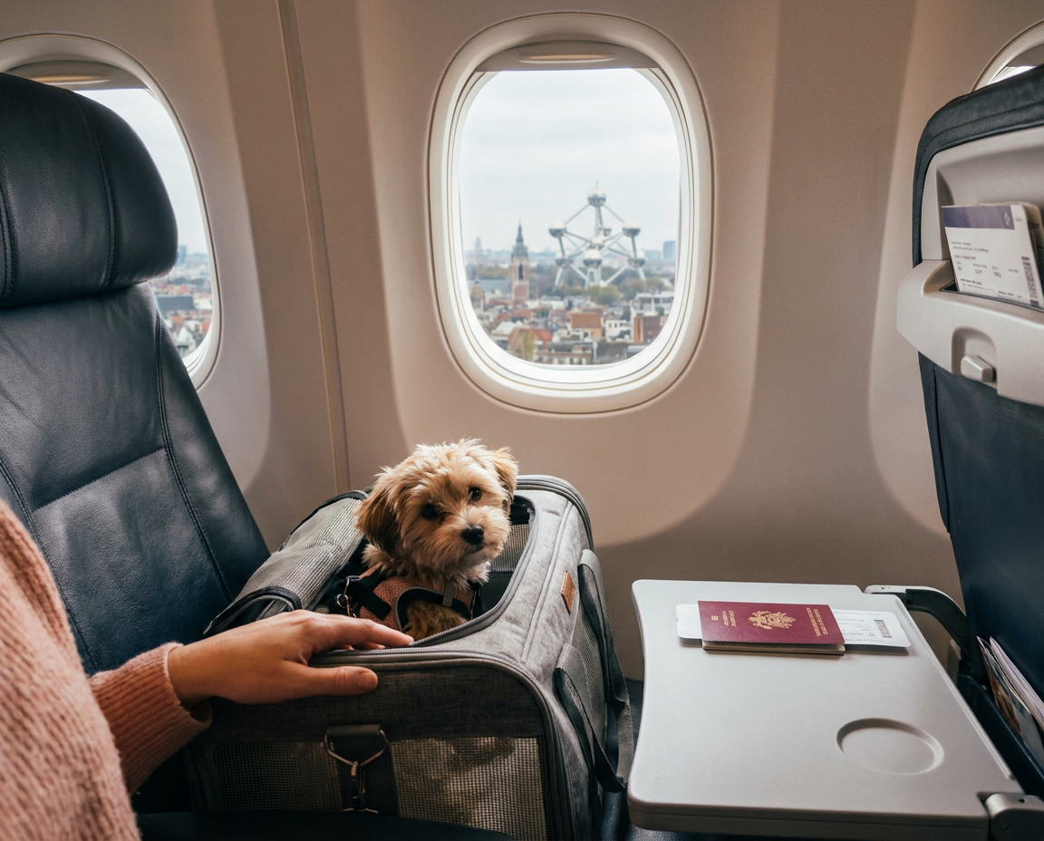 Flying With a Dog to Belgium, Pet Travel 2026