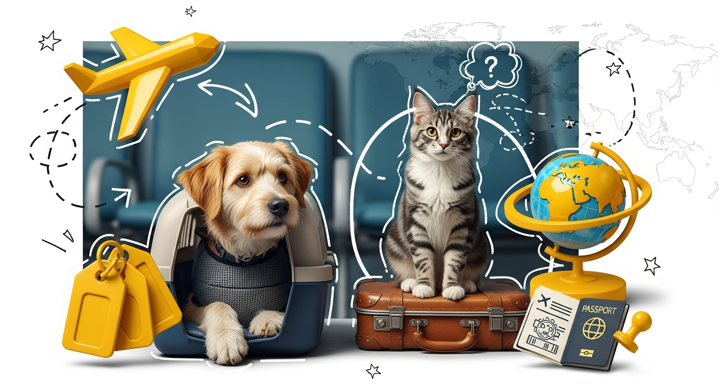 How to Keep Your Pet Calm During a Long International Flight