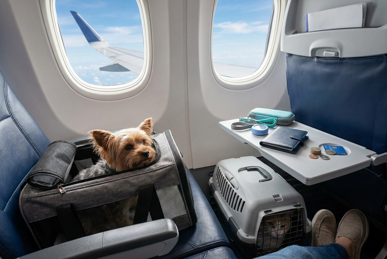 Cost to Fly With a Dog or Cat 2026
