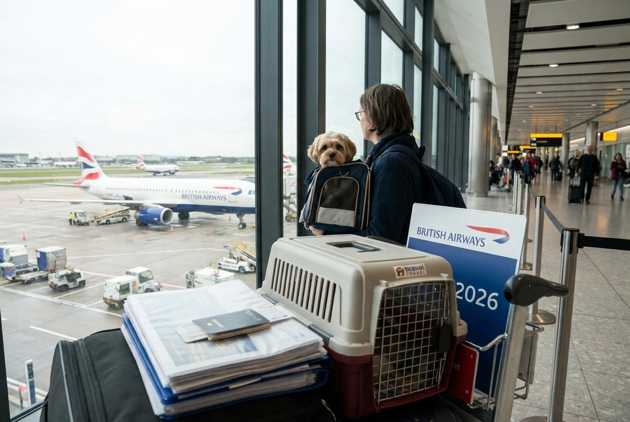 British Airways Pet Policy 2026