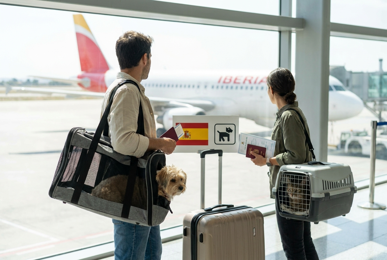 Iberia Pet Policy 2026: Flying With Pets to Spain — In-Cabin, Hold, and Border Rules