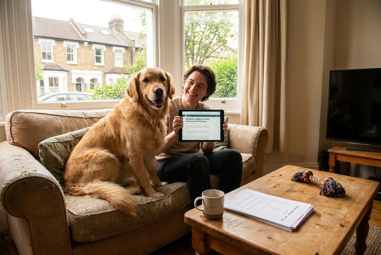 UK Renters Rights Act 2026: Can You Now Have a Pet?