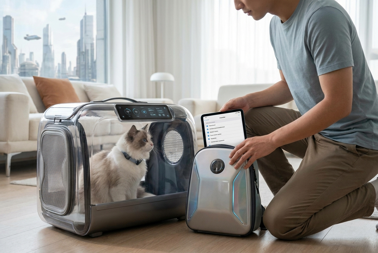 Traveling with a cat