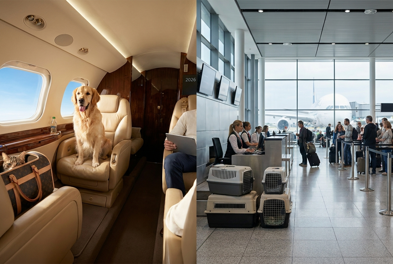 Top 3 Private Pet Aviation Services vs. Commercial Airlines in 2026: Which Is Right for You?