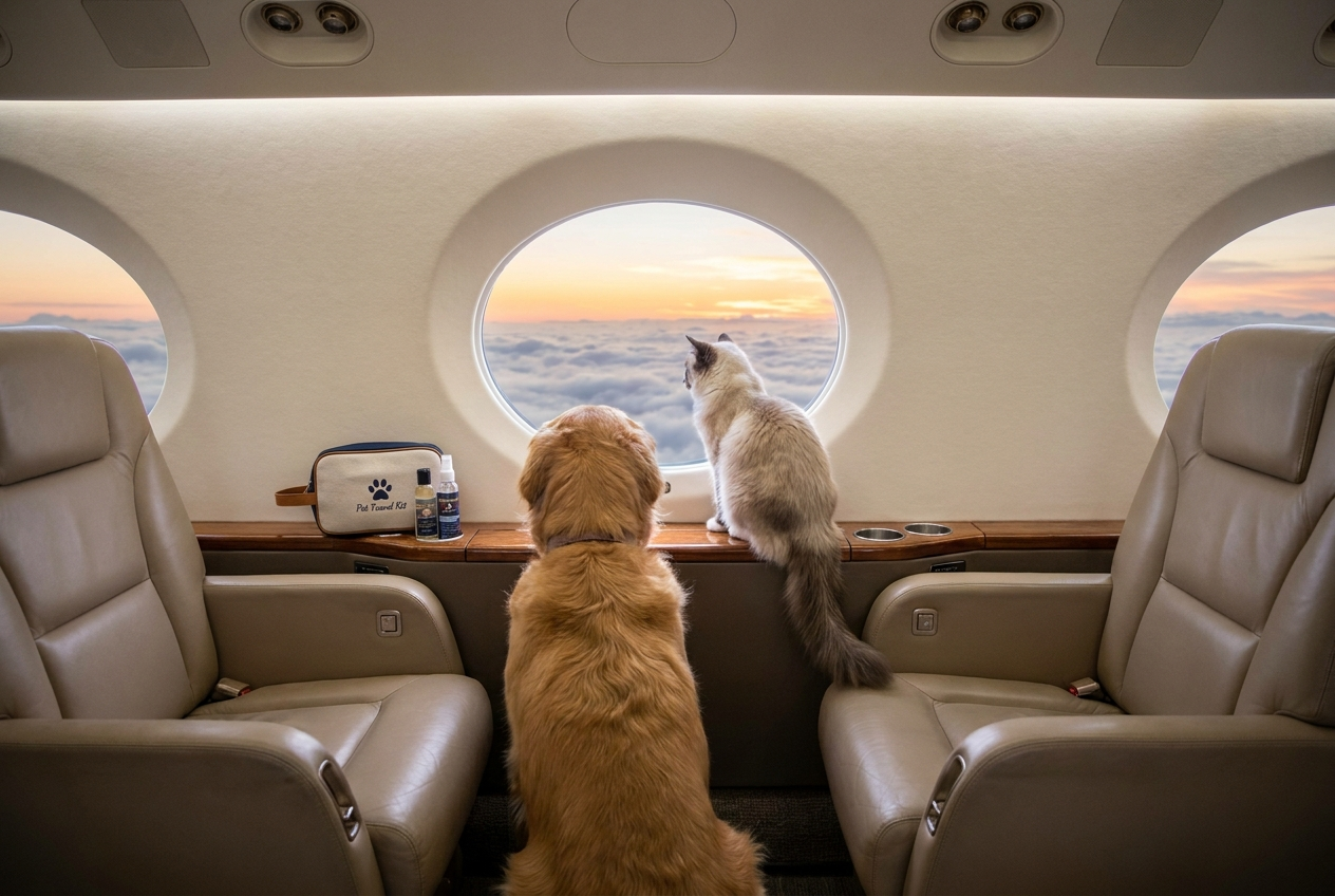 Top 5 Private Jet Services for Pet Travel in 2026: Ranked by Value & Experience