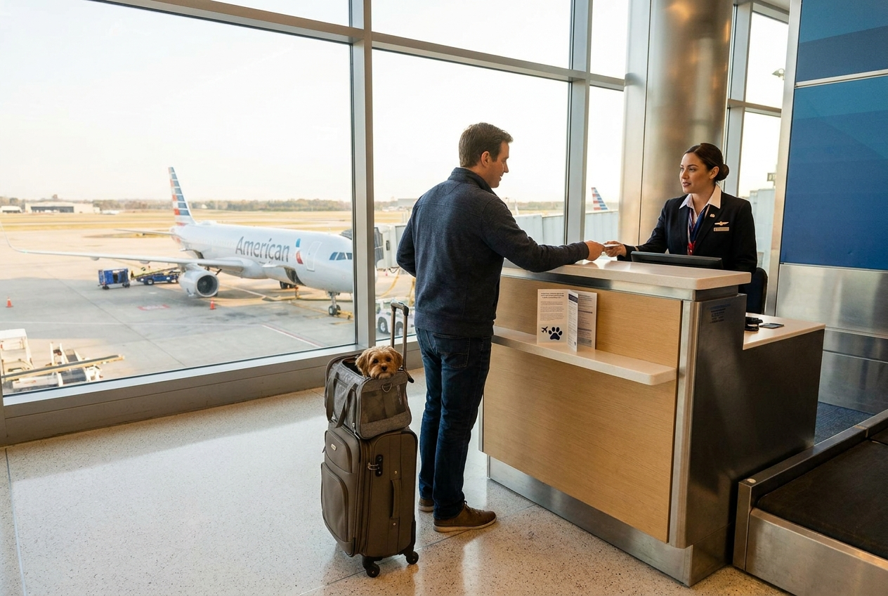 American Airlines Pet Policy 2026