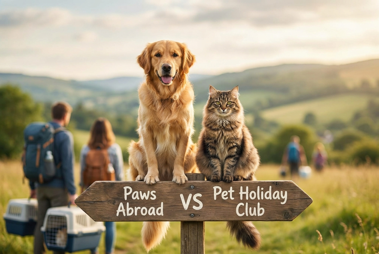 Paws Abroad vs Pet Holiday Club - Traveling with pets internationally
