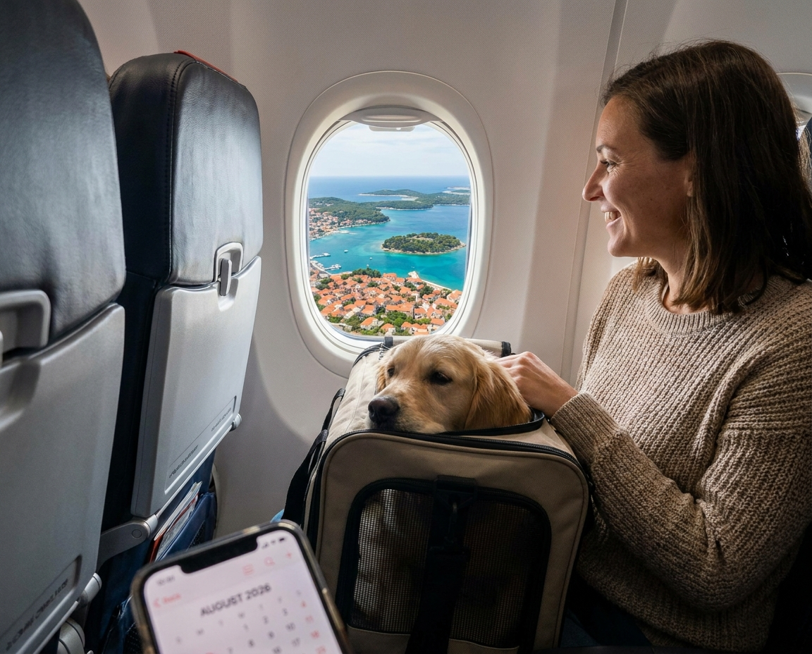 Flying With a Dog to Croatia, Pet Travel 2026