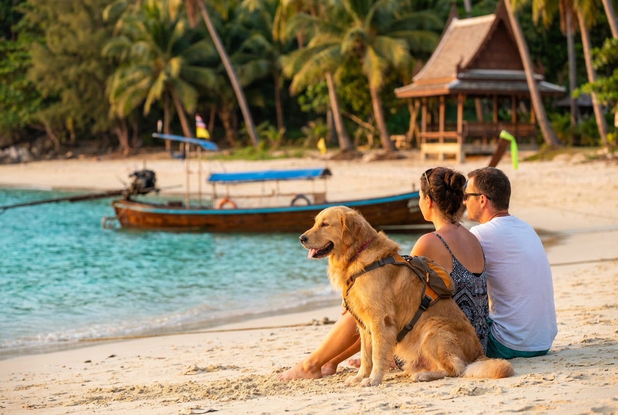 How to take a dog in Thailand 2026