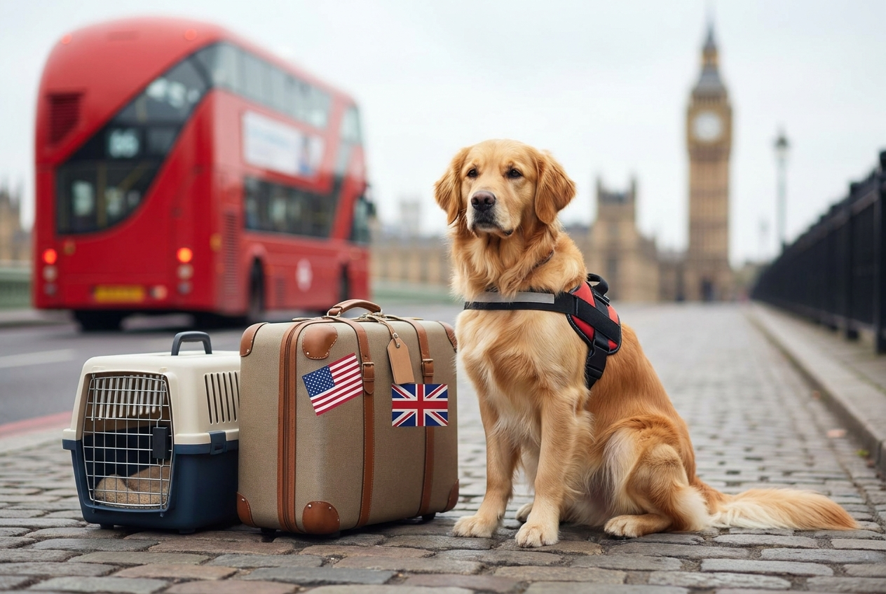 Bringing a Dog From USA to UK 2026